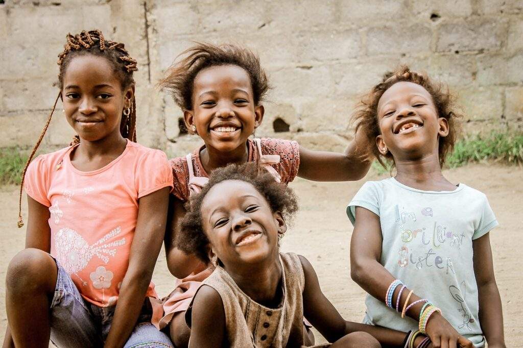 African children - Cape & Grapes