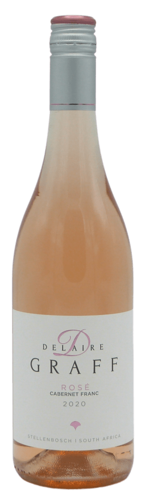 Capeandgrapes Zuid-Afrikaanse wijnen Delaire Graff Cabernet Franc Rosé