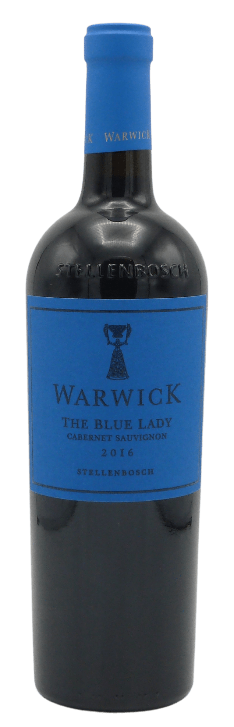 Cape and Grapes Zuid-Afrikaanse wijn Warwick The Blue Lady Cabernet Sauvignon 2016
