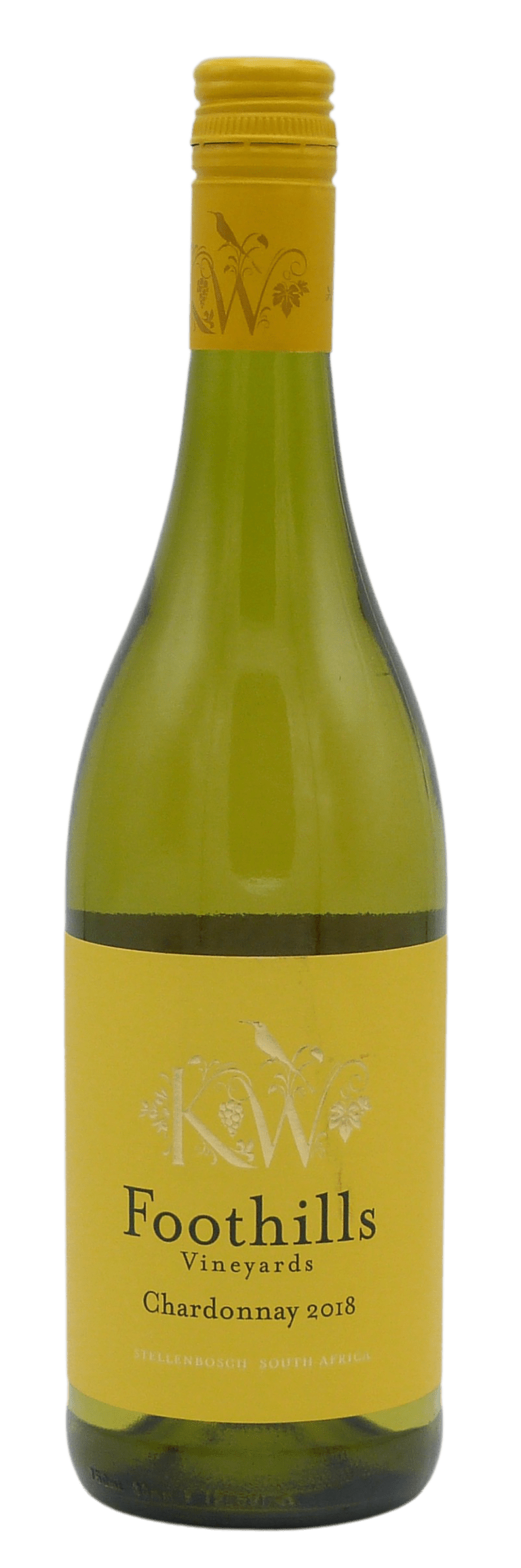 Foothills Vineyards Chardonnay 2018 capeandgrapes