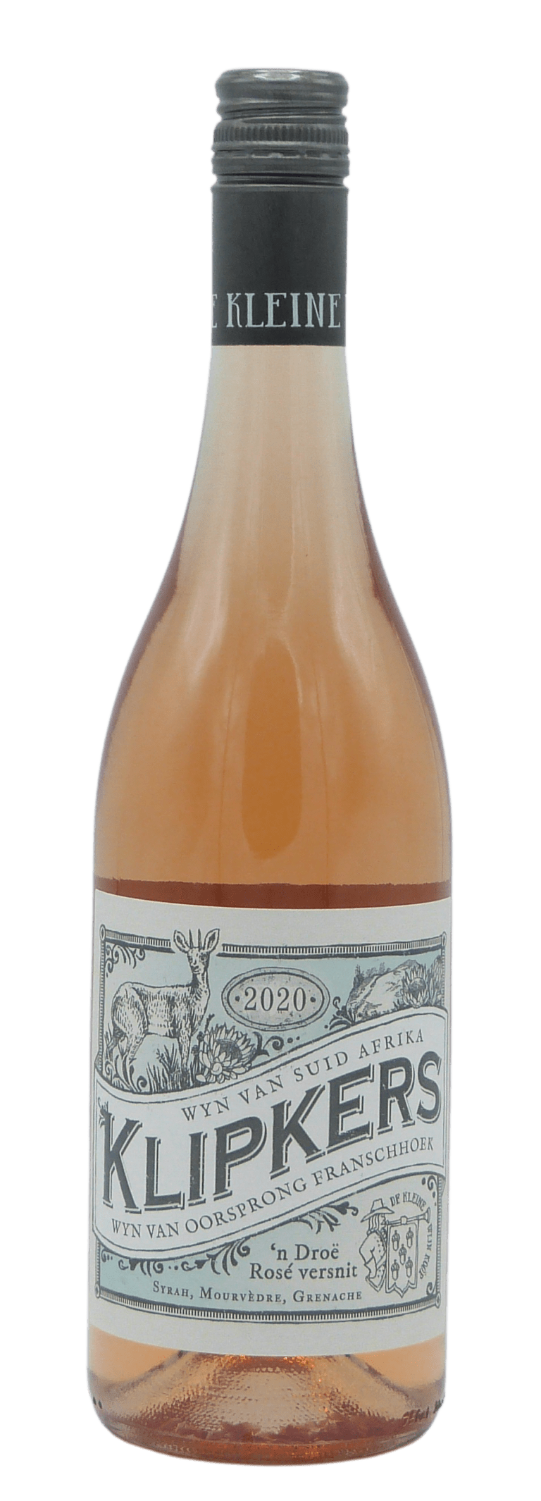 De Kleine Wijn Koop Klipkers Rosé 2020 capeandgrapes