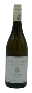 Kruger Sans Chêne Chardonnay cape and grapes